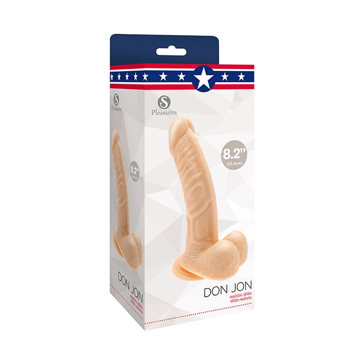 Don Jon Realistic Dildo 8.2' / 20.5 cm