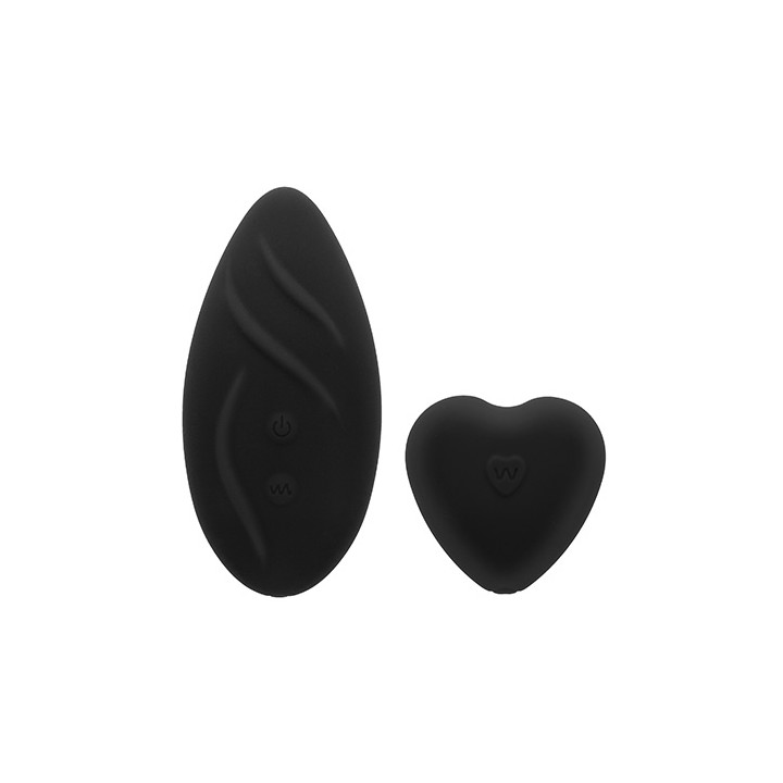 S Pleasures Premium Panty Vibe Sweetheart External Massager Black