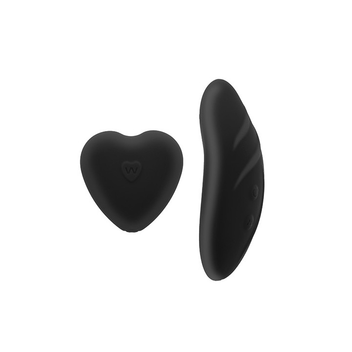 S Pleasures Premium Panty Vibe Sweetheart External Massager Black