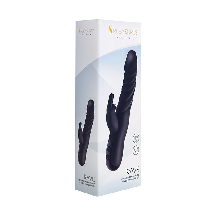 S Pleasures Premium Rave Black