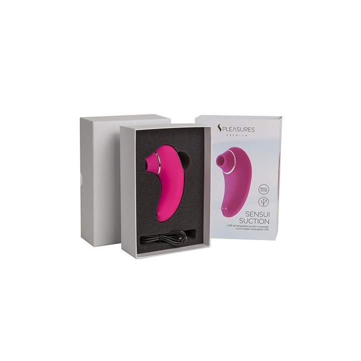 S Pleasures SENSUI - Pink — stymulator łechtaczki, różowy