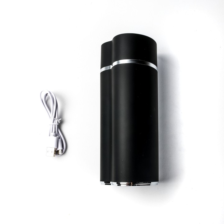 Simple Pleasure masturbator z wibracją wagina cyberskóra ładowany usb  złoty