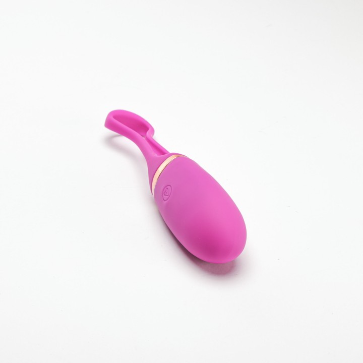 Velvet Touch jajeczko wibrujące sterowane zdalnie ładowanie usb fioletowe