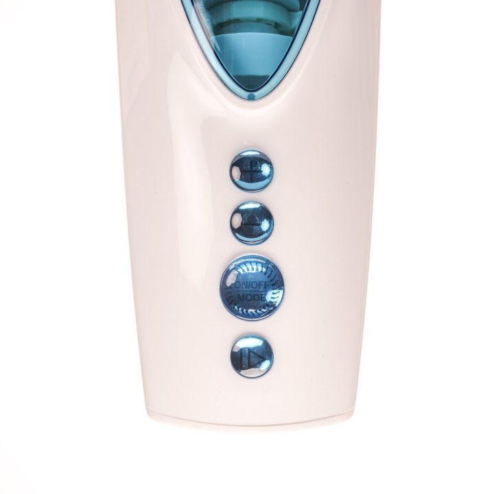 Velvet Touch masturbator z wibracją rotujący plus ruch góra dół wagina cyberskóra ładowany usb biały