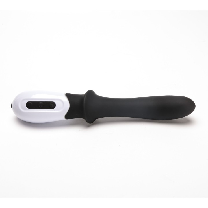 Velvet Touch wibrator silikonowy stymulacja punktu g ładowany usb czarny
