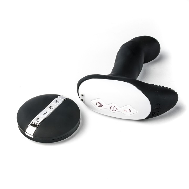 Velvet Touch masażer prostaty sterowany zdalnie ładowany usb czarny