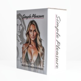 Simple Pleasure lalka dmuchana damska z głową 3d caroline