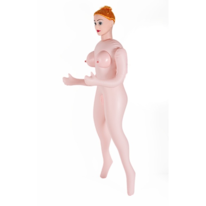 Simple Pleasure lalka dmuchana damska z głową 3d caroline