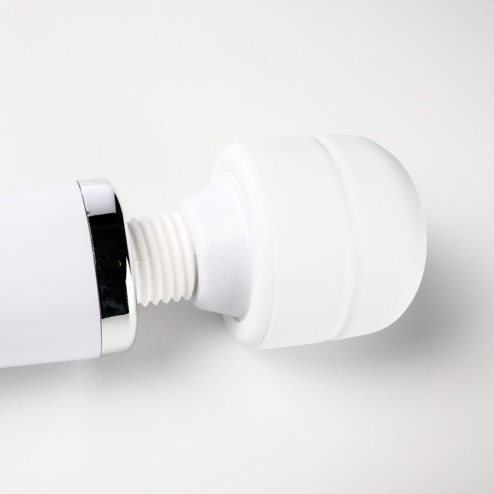 Simple Pleasure masażer kulowy magiczna różdżka ładowany usb biały
