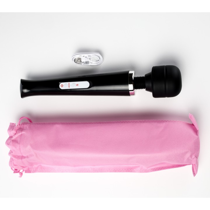Simple Pleasure masażer kulowy magiczna różdżka ładowany usb czarny