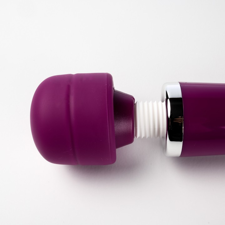 Simple Pleasure masażer kulowy magiczna różdżka ładowany usb fioletowy