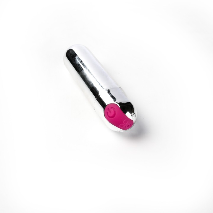 Simple Pleasure wibrator mini typ bullet ładowany usb srebrny