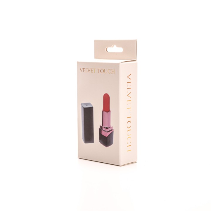 Velvet Touch wibrator mini w kształcie szminki ładowany usb czarny