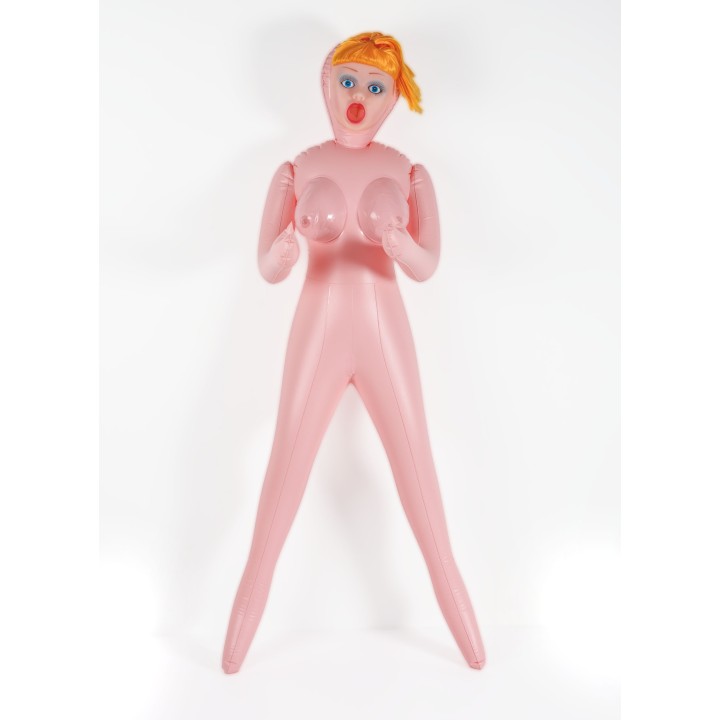 Simple Pleasure lalka dmuchana damska 3d ginger