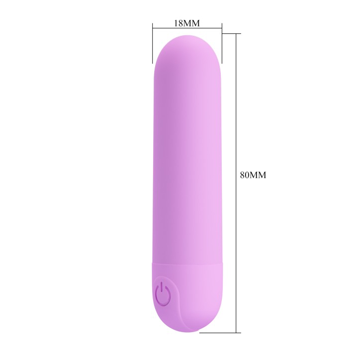 Party Up wibrator mini typ bullet ładowany usb kolor fioletowy Greg