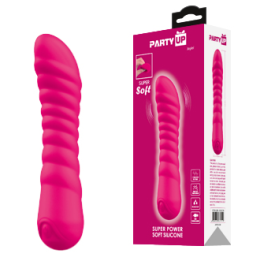 Party Up wibrator silikonowy ładowany usb kolor różowy Jaylei
