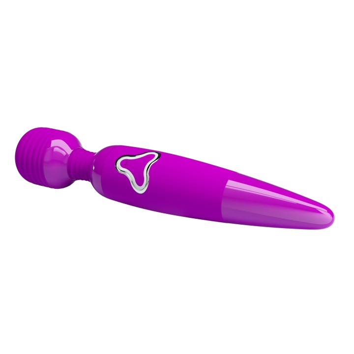 Party Up masażer kulowy magicza różdżka ładowany usb kolorowy fioletowy Bruce
