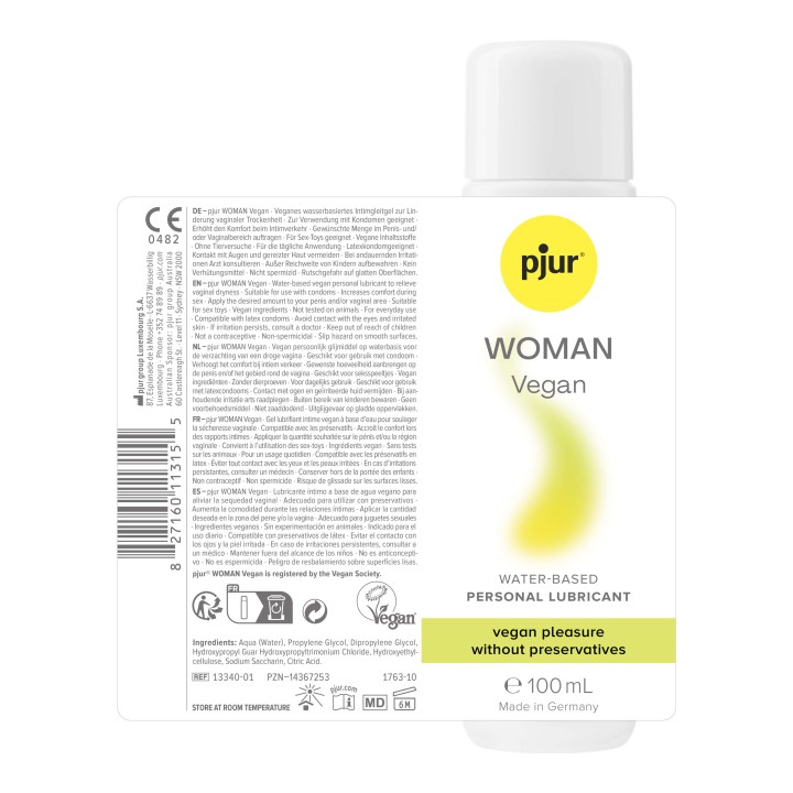 pjur WOMAN Vegan - 100 ml