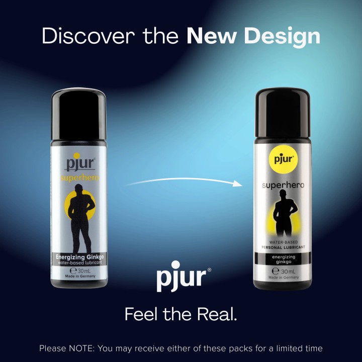 pjur superhero Energizing Glide - 30 ml