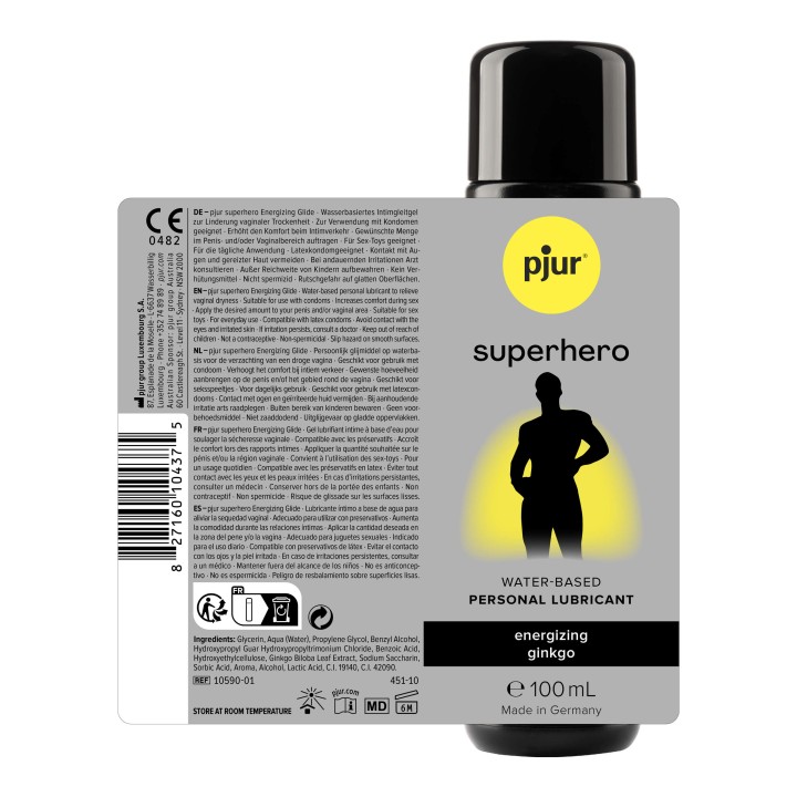 pjur superhero Energizing Glide - 100 ml