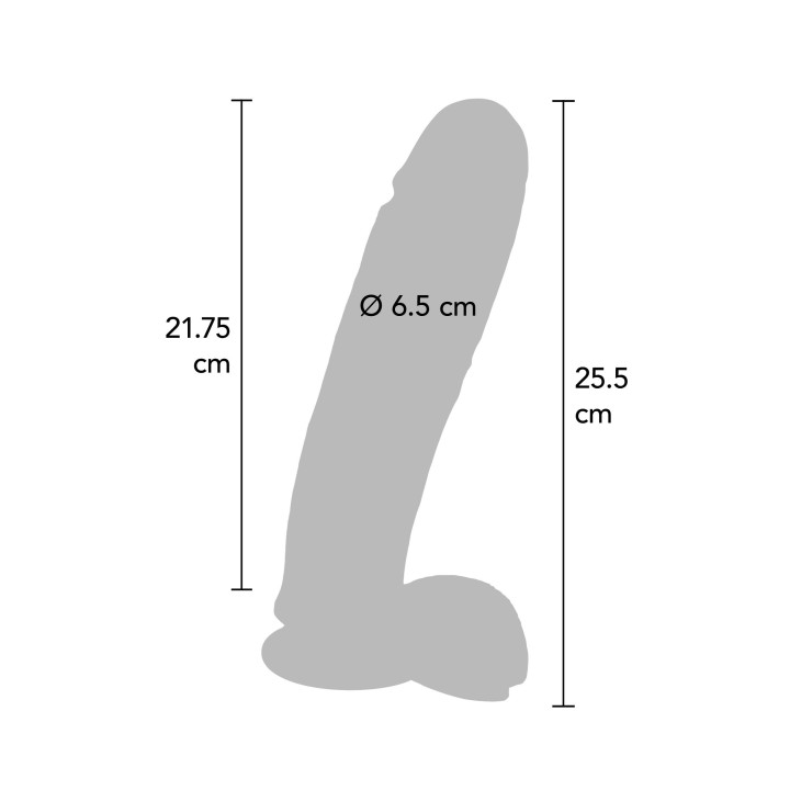 Dildo PVC 25.5 cm