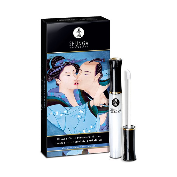 Shunga divine oral pleasure gloss coconut water