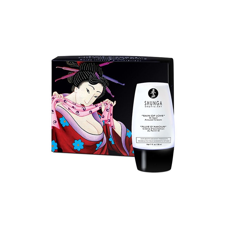 Shunga g-spot arousal cream rain of love