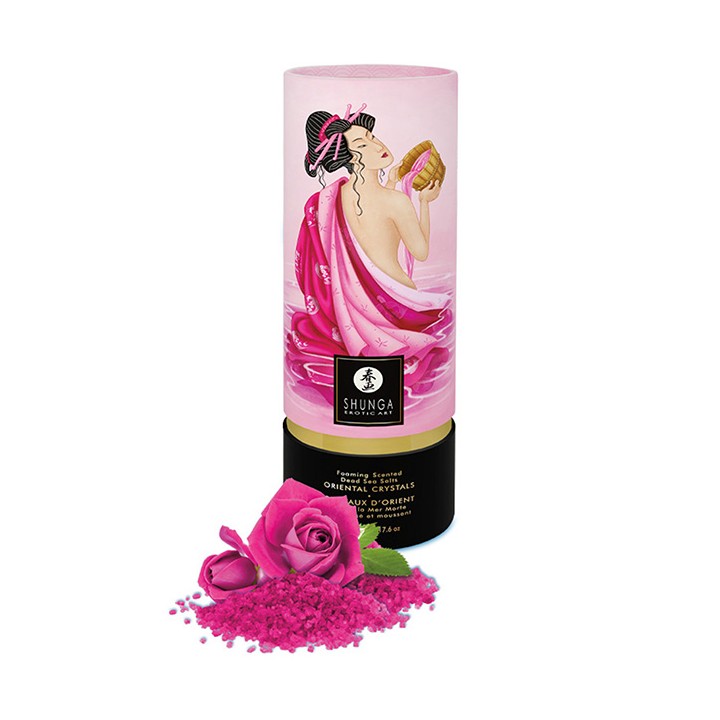 Shunga bath salts oriental crystals aphrodisia