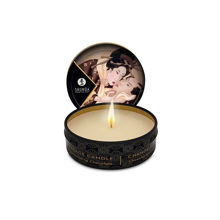 Shunga mini massage candle excitation intoxicating chocolate