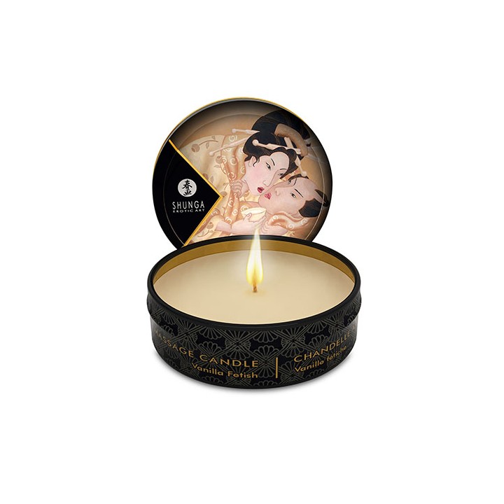 Shunga mini massage candle desire vanilla fetish