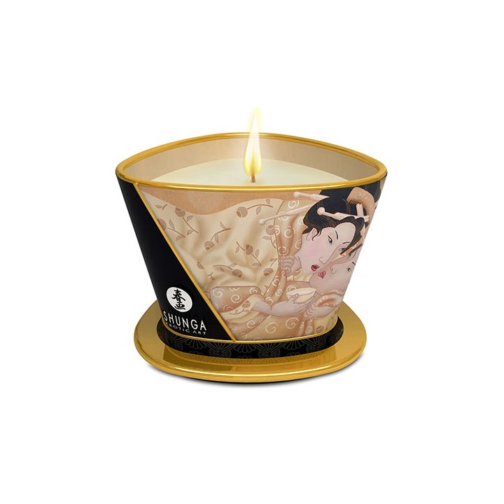 Shunga massage candle desire vanilla fetish