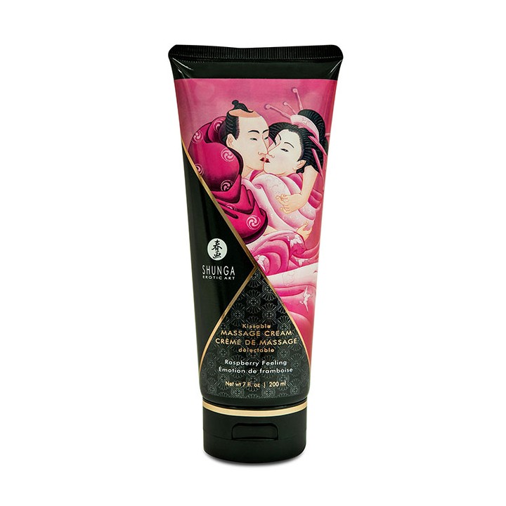 Shunga massage cream raspberry feeling