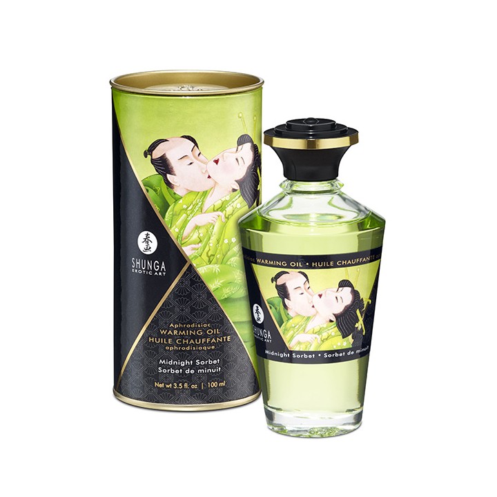 Shunga warming oil midnight sorbet