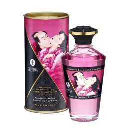 Shunga warming oil raspberry feeling
