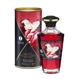 Shunga warming oil blazing cherry