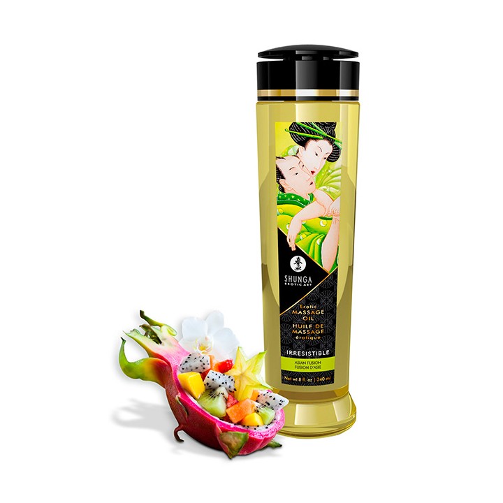 Shunga massage oil irresistible asian fusion