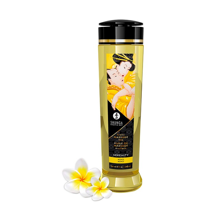 Shunga massage oil serenity monoi