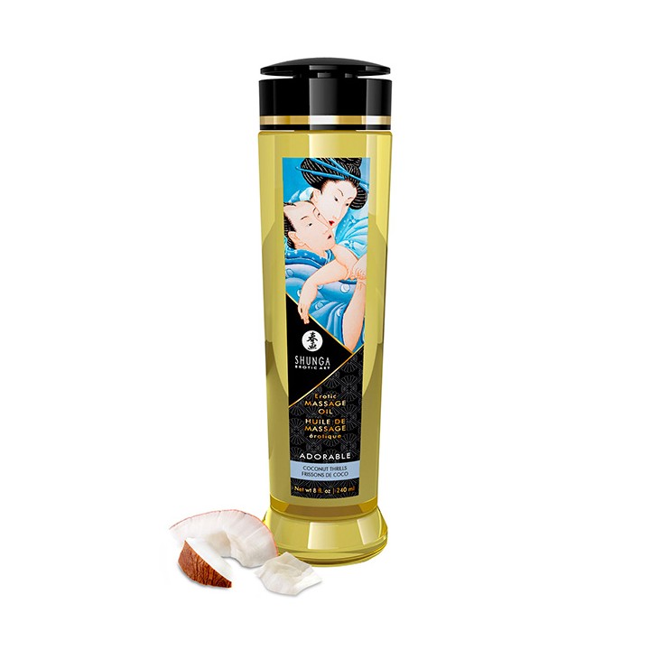Shunga massage oil adorable coconut thrills