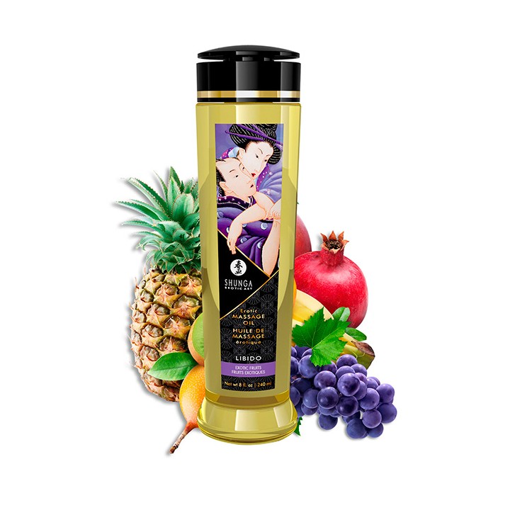 Shunga massage oil libido exotic fruits