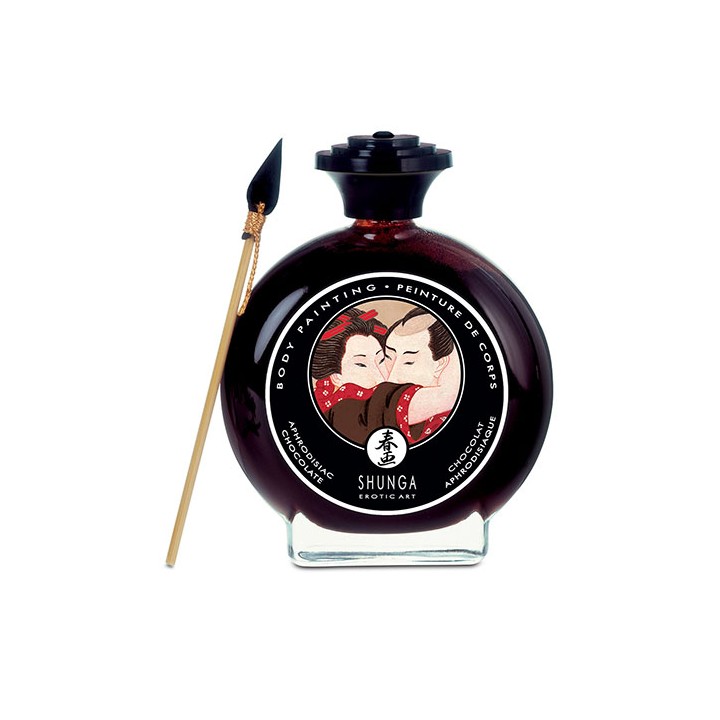 Shunga chocolate body paint