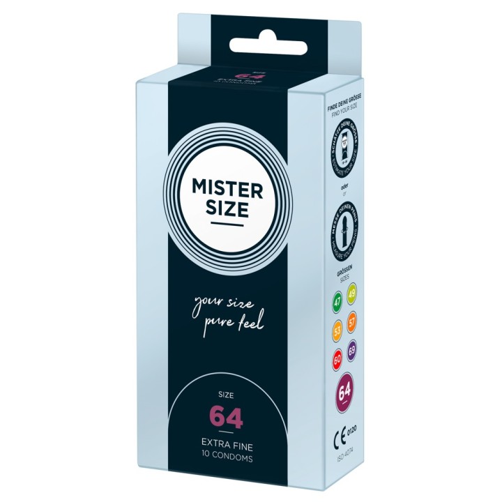 Mister Size 64 mm 10 szt. – prezerwatywy Mister Size