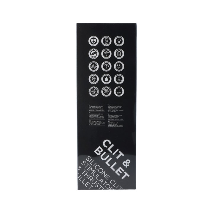 QIOT CLITORIAL STIMULATOR -THRUSTING BULLET