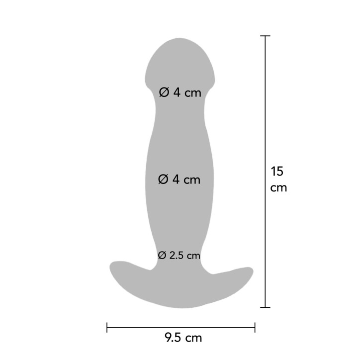 ToyJoy Buttocks The Wild Magn Pulse Vibrating Plug