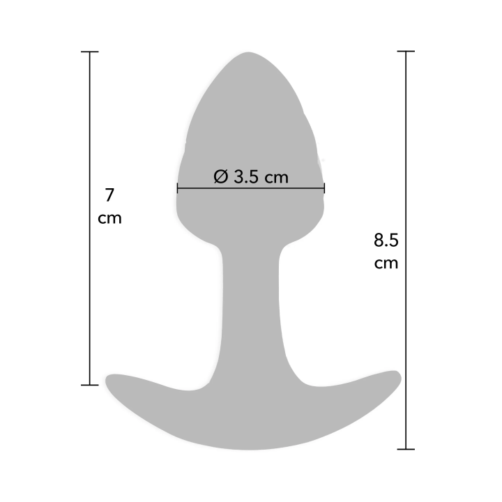 Crystal Butt Plug Small