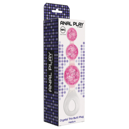 Crystal Trio Butt Plug Medium