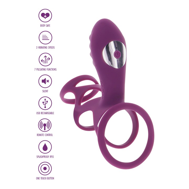 ToyJoy Happiness Halo Halo C-Ring Sleeve