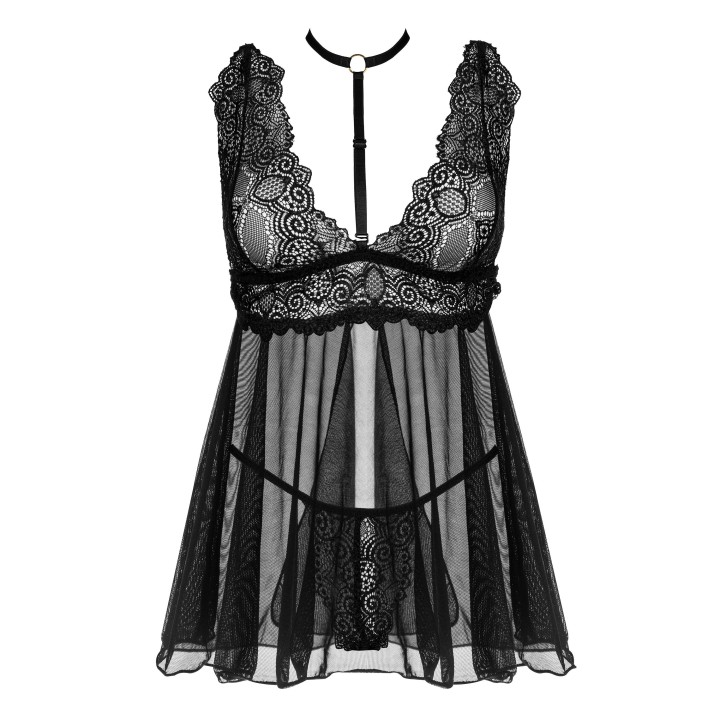 Milana babydoll black
