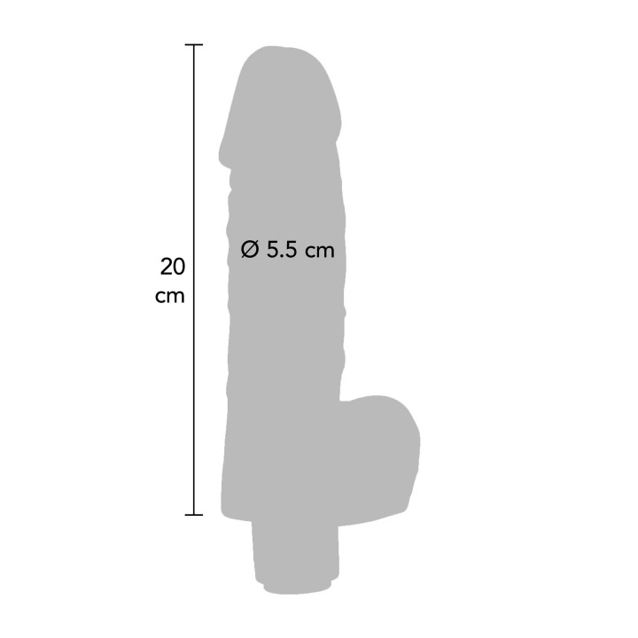 Boy Wonder Vibrating 20cm Dong