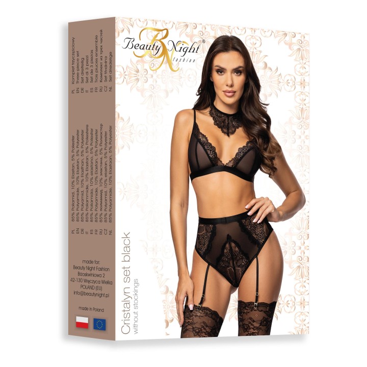 Cristalyn set black