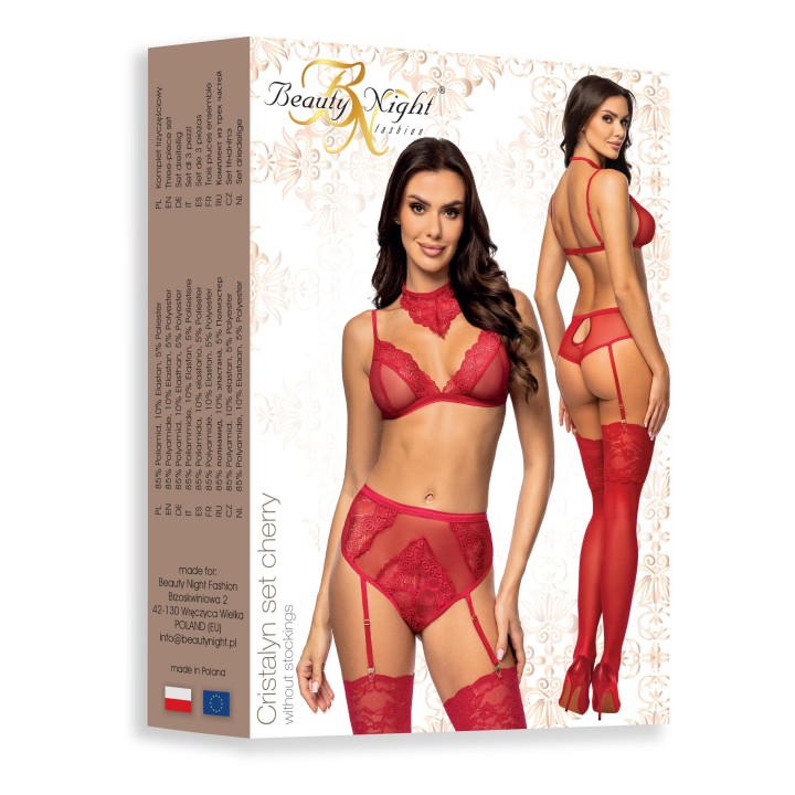 Cristalyn set cherry